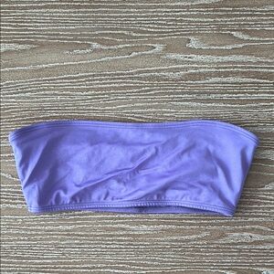 Purple Bikini Bandeau Top
